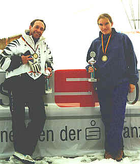 Deutsche Meister 1998 Heike Mey und Armin Weiss